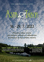 plakát na astrotábor