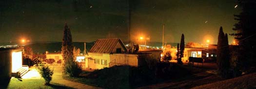 Noční panoramatický snímek